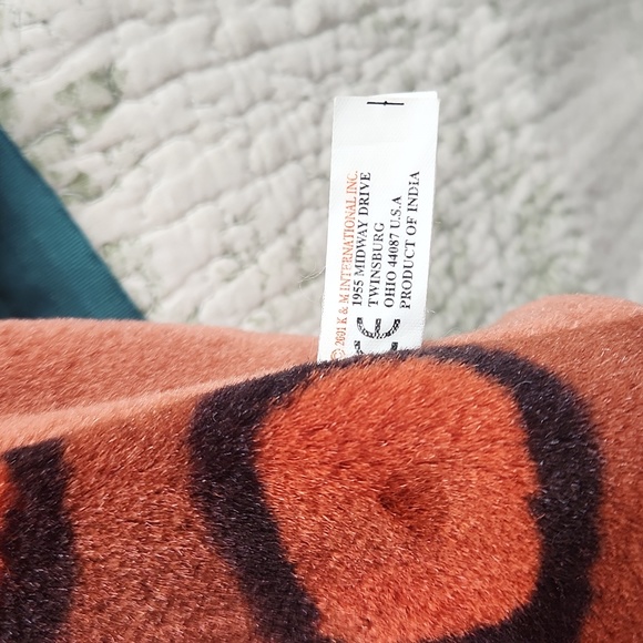 Vintage K&M 2001 Snake Puppet Black & Rust Plush Stuffed Animal See Disc. - Picture 4 of 4